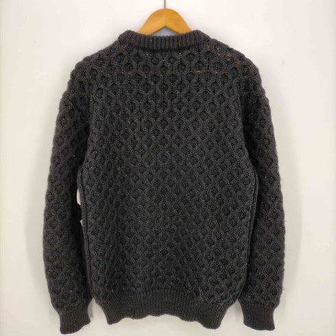KILSPINDIE 80s スコットランド製 ウールアランニット メンズ import:M