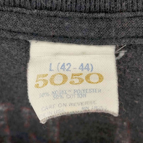 89-90 STORM FRONT TOUR シングルステッチ クルーネックTシャツ メンズ L(42-44)