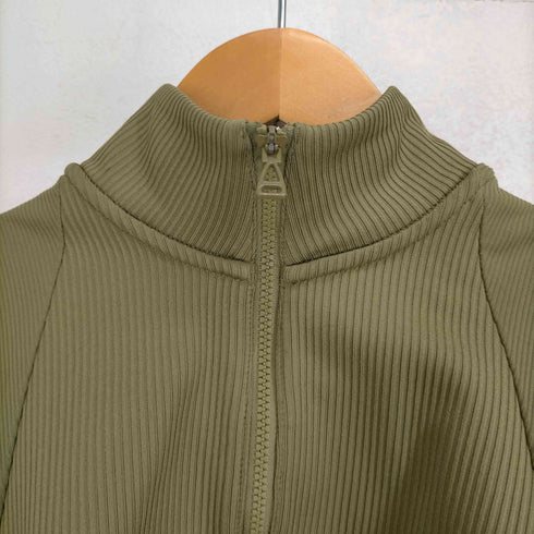 ナイキ NIKE フロントオープンハイネックリブトップス レディース 160/84A
