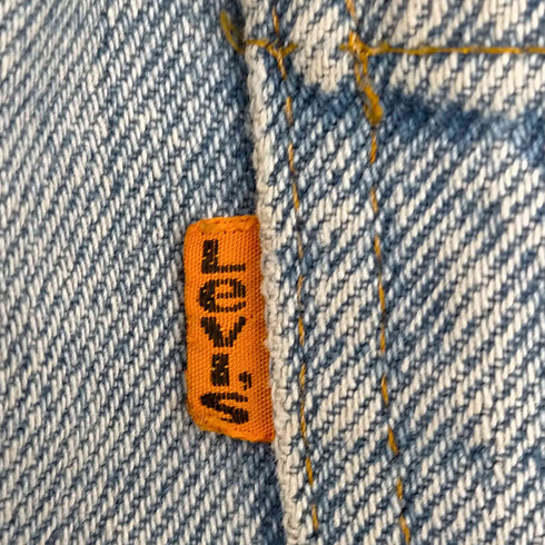 リーバイス Levis ボタン裏4 1980年6月製 オレンジタブ 584 フレアデニム メンズ