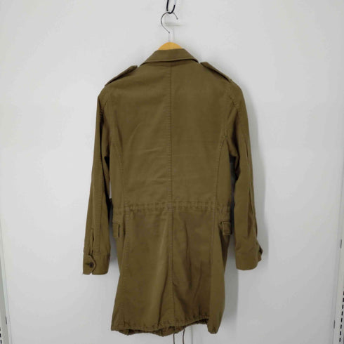 グリーン green ミドル丈ミリタリーコート レディース JPN:2