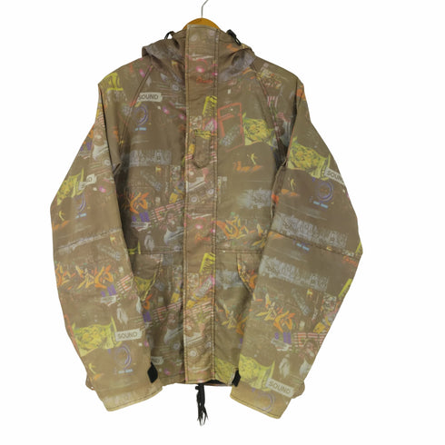 ブラックフレーム BLVCK FLAME 総柄 ナイロンジャケット メンズ 16 1/2