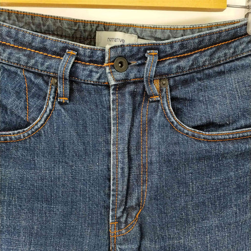 ノンネイティブ nonnative ジップフライ セルビッジ インディゴデニム メンズ JPN:0