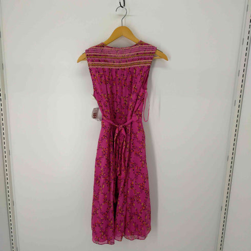 ダイアンフォンファステンバーグ DIANE VON FURSTENBERG ノースリーブワンピース 花柄 レディース JPN:2