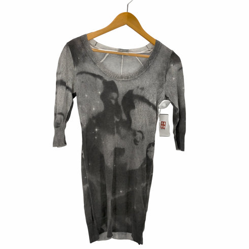ディーゼル DIESEL Y2K ロング丈総柄ニット レディース JPN:XS