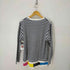 ユニフォームエクスペリメント uniform experiment FAKE LAYERED CMYK LOGO BORDER L/S TEE メンズ JPN:1