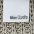 ウィムガゼット Whim Gazette 和紙ポリコットン ローゲージ ノーボタンニットカーディガン レディース FREE
