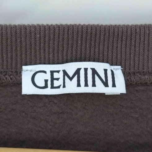 フメイ gemini プリントスウェット レディース FREE