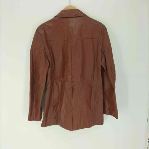 シアーズ Sears 70S The Leather Shop アルゼンチン製 本革 レザー 2B テーラードジャケット メンズ 38 REG
