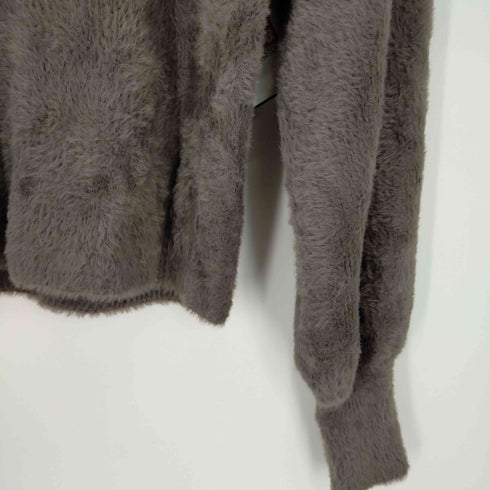 リエンダ rienda ラウンドアームシャギーKnit TOP レディース FREE