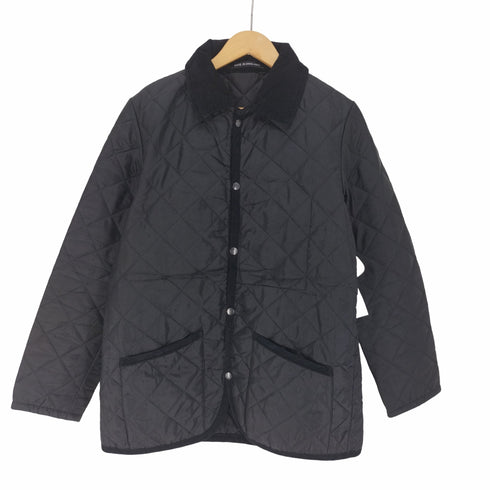 ユナイテッドアローズグリーンレーベルリラクシング UNITED ARROWS green label relaxing 英国製 パイピング 襟 コーデュロイ キルティングジャケット メンズ JPN:L