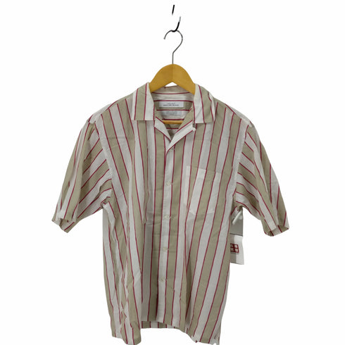 グリーンレーベルリラクシング GREEN LABEL RELAXING ストライプオープンカラーシャツ メンズ import:S