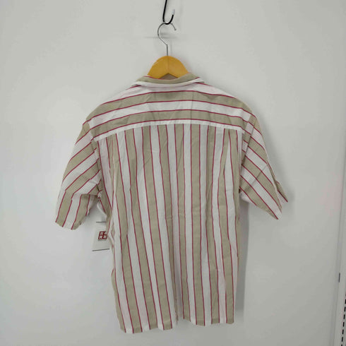グリーンレーベルリラクシング GREEN LABEL RELAXING ストライプオープンカラーシャツ メンズ import:S