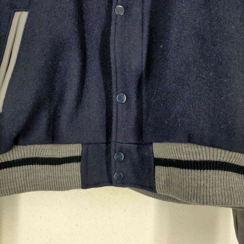 NFL 袖レザー切替ウールスタジャン メンズ JPN:XL