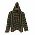 バハジョー BAJA JOE ラスタカラー メキシカンパーカー メンズ import:M