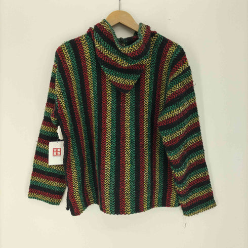 バハジョー BAJA JOE ラスタカラー メキシカンパーカー メンズ import:M