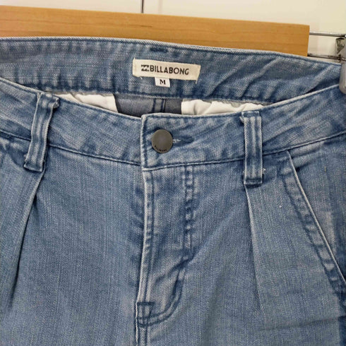 ビラボン BILLABONG カットオフワイドデニムパンツ レディース JPN:M