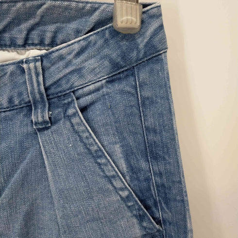 ビラボン BILLABONG カットオフワイドデニムパンツ レディース JPN:M