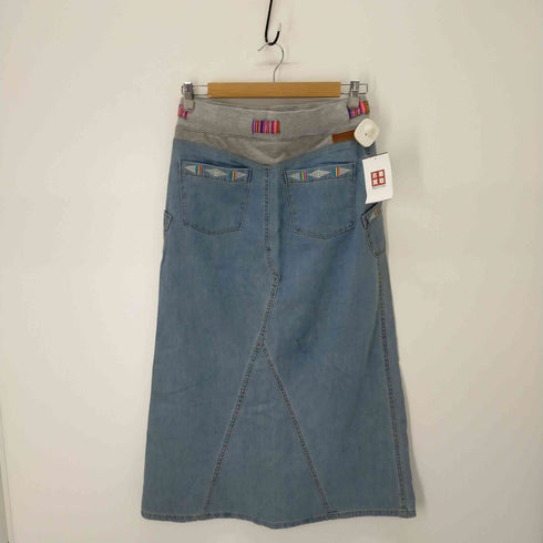 ビラボン BILLABONG デニムイージースカート 民族調 レディース JPN:M