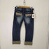ビラボン BILLABONG パイル地レオパード切替デニムパンツ Y2K レディース JPN:M