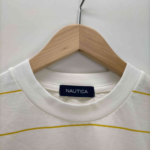 ノーティカ NAUTICA S/S ロゴワッペンボーダーTシャツ メンズ JPN:M