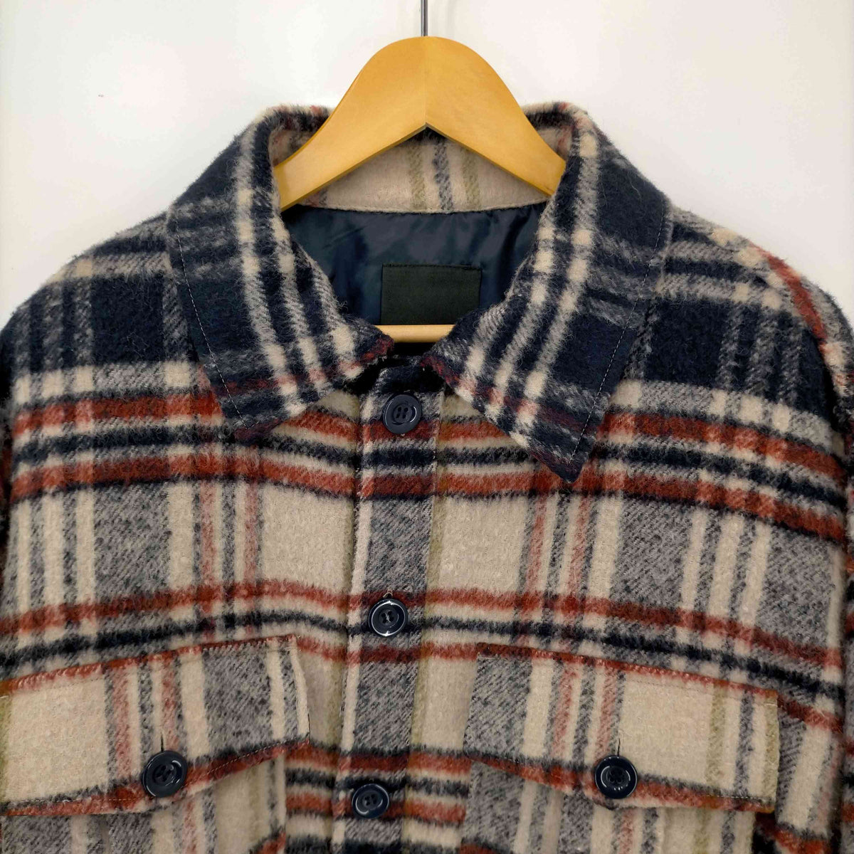 楽天市場】シャギーBIGシャツコート JEANASIS ジーナシス