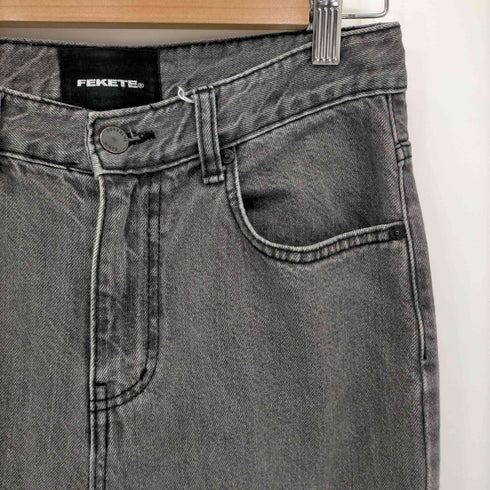 フェケテ FEKETE ブラックデニムパンツ レディース JPN:S