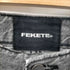 フェケテ FEKETE ブラックデニムパンツ レディース JPN:S