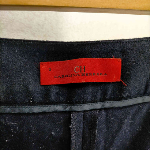 CAROLINA HERRERA ウール混 ハイウエストトラウザーズ レディース JPN:0