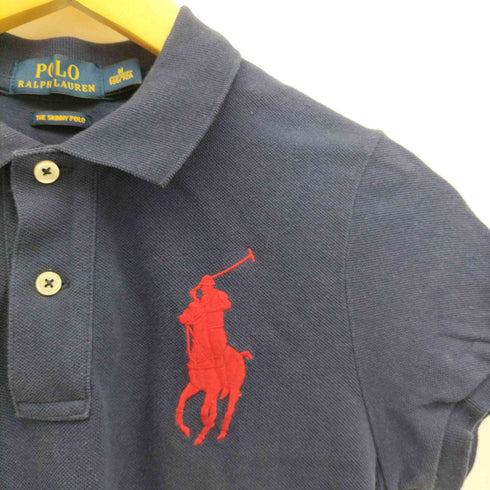 ポロラルフローレン POLO RALPH LAUREN 刺繍 半袖ポロシャツ レディース JPN:M