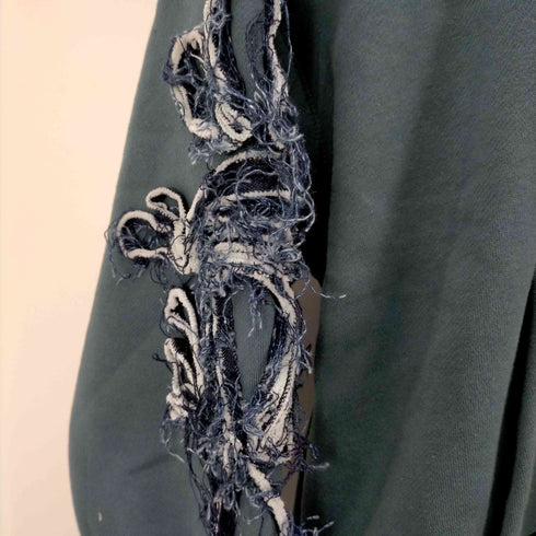 O0u REMAKE HOODIE LS レディース FREE