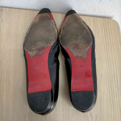 クリスチャンルブタン CHRISTIAN LOUBOUTIN イタリア製 本革 パンプス レディース EUR:38