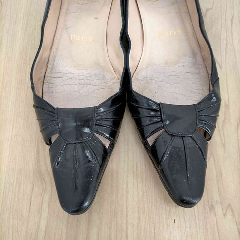 クリスチャンルブタン CHRISTIAN LOUBOUTIN イタリア製 本革 パンプス レディース EUR:38