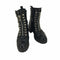 ジェフリーキャンベル Jeffrey Campbell ジップ デザイン スタッズ 厚底 ヒール ブーツ レディース EUR:37
