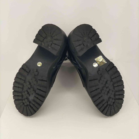 ジェフリーキャンベル Jeffrey Campbell ジップ デザイン スタッズ 厚底 ヒール ブーツ レディース EUR:37