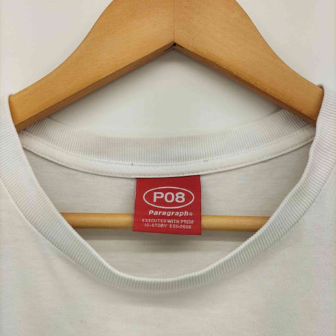 パラグラフ PARAGRAPH ロゴ プリント クルーネック コットン Tシャツ メンズ 2
