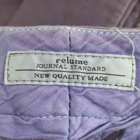 ジャーナルスタンダードレリューム JOURNAL STANDARD relume ガーメントダイ 1タックチノスラックス メンズ JPN:M