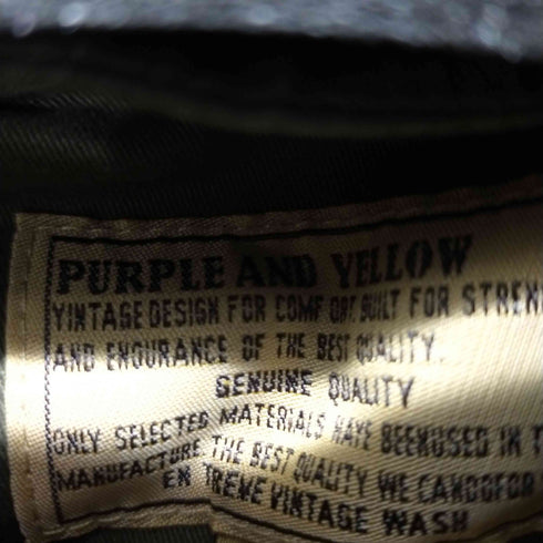 パープルアンドイエロー Purple&Yellow モッズコート メンズ JPN:M