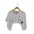 VERONIQUE LEROY SHORT CROP SQUARE SLEEVE TSHIRT レディース import:S