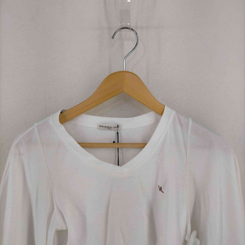VERONIQUE LEROY SHORT CROP SQUARE SLEEVE TSHIRT レディース import:S