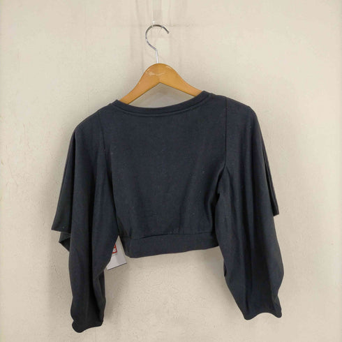 VERONIQUE LEROY SHORT CROP SQUARE SLEEVE TSHIRT レディース import:S