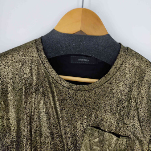 アルチザン ARTISAN ゴールド 箔 S/S TEE ポケット メンズ JPN:M