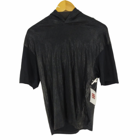 コムサメン COMME CA MEN 箔 フード S/S TEE Tシャツ メンズ JPN:L