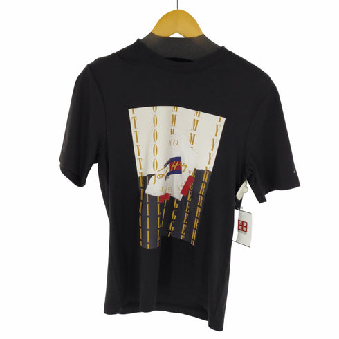 トミーヒルフィガー TOMMY HILFIGER プリントクルーネック半袖Tシャツ メンズ JPN:S