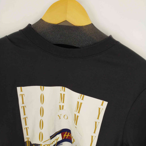 トミーヒルフィガー TOMMY HILFIGER プリントクルーネック半袖Tシャツ メンズ JPN:S