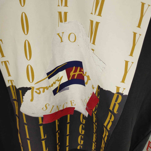 トミーヒルフィガー TOMMY HILFIGER プリントクルーネック半袖Tシャツ メンズ JPN:S