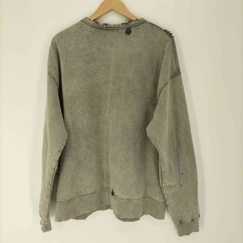 ジャーナルスタンダードホームステッド JOURNAL STANDARD J.S HOMESTEAD 23AW パシフィック ウラケ ダメージ クルーネック メンズ JPN:L