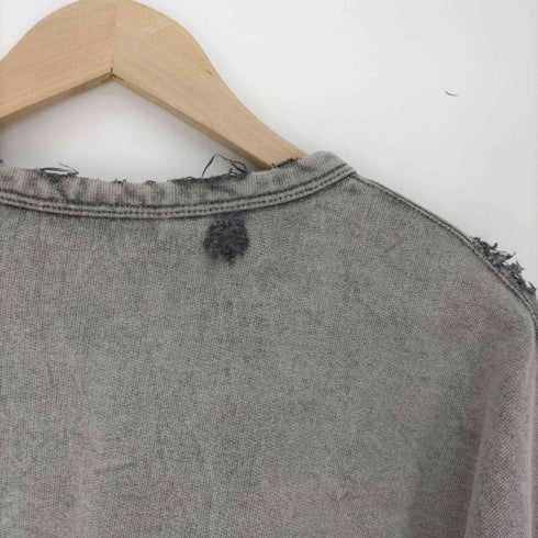 ジャーナルスタンダードホームステッド JOURNAL STANDARD J.S HOMESTEAD 23AW パシフィック ウラケ ダメージ クルーネック メンズ JPN:L