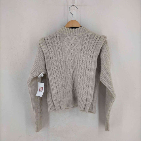 イザベルマランエトワール ISABEL MARANT ETOILE Cream Woven sweater レディース 36