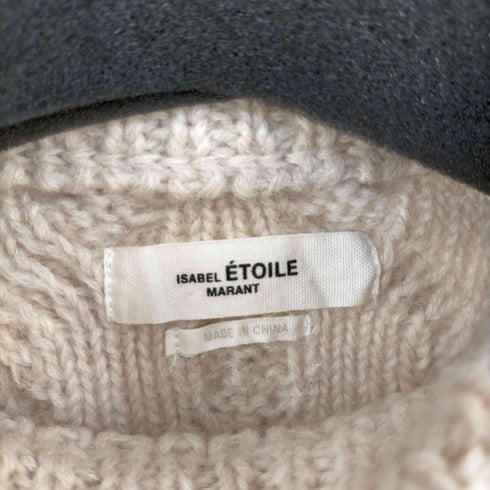 イザベルマランエトワール ISABEL MARANT ETOILE Cream Woven sweater レディース 36